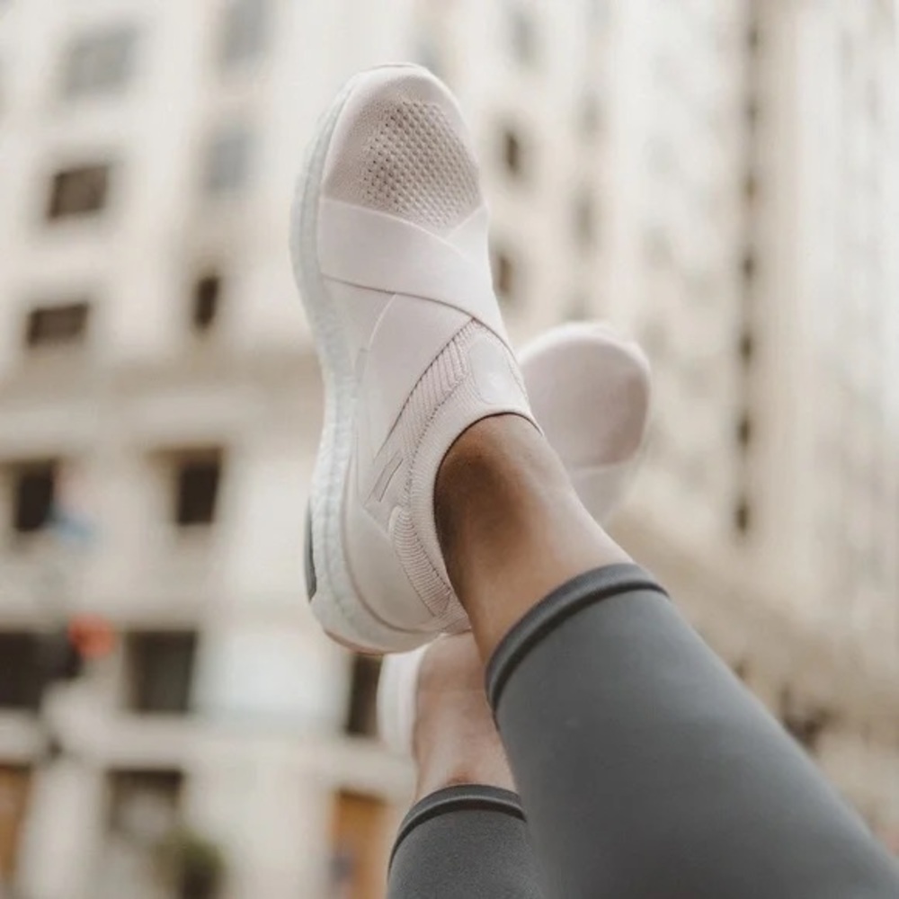 Adidas Ultraboost DNA Slip On Running Shoes, GX5083, Cloud White, Women’s